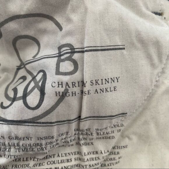 TREASURE & Bond Charity Skinny High Rise Ankle Jeans (Size:30) - Picture 10 of 14